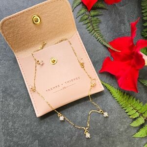 🦋LAST🦋 NWT Tramps+Thieves Amor Y Sol Strawberry Quartz Necklace